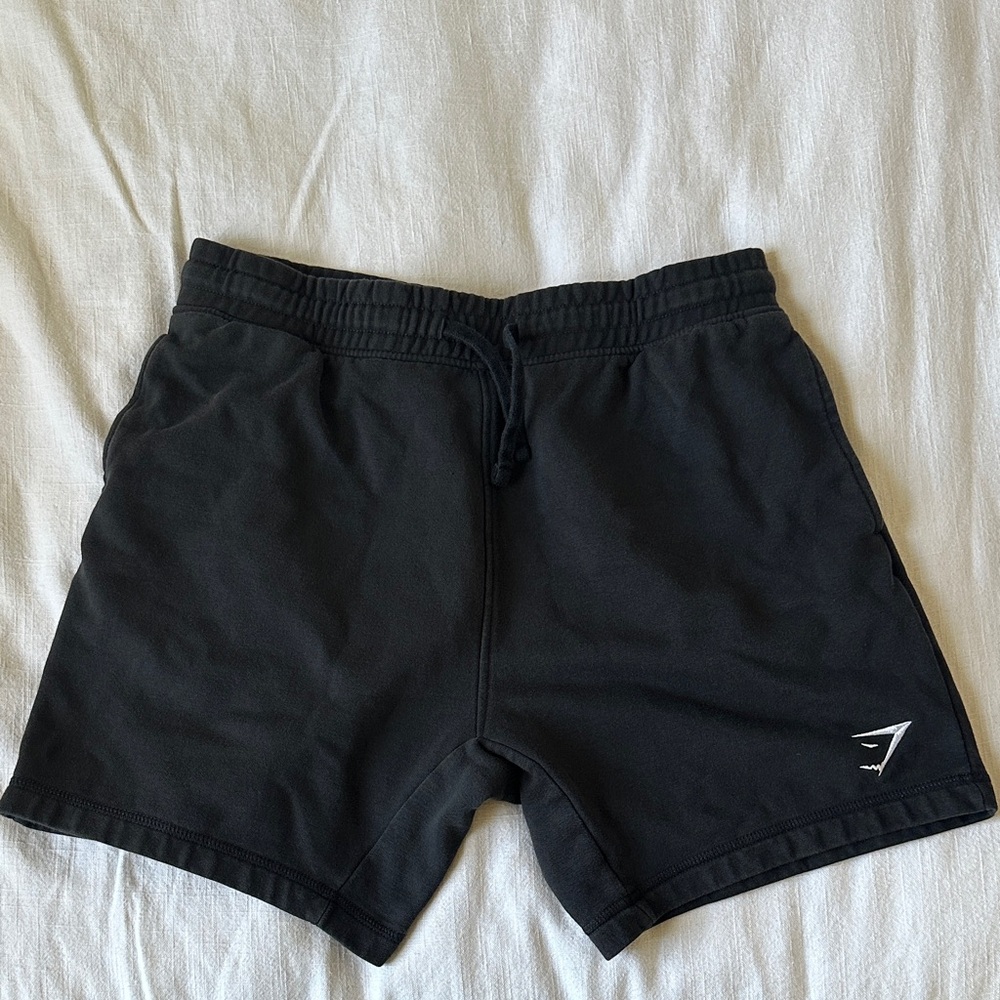 Gymshark Black Sweat Shorts